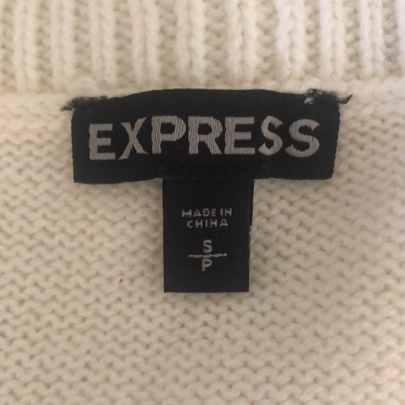 Express Sweater with Distressing Small - Picture 4 of 5